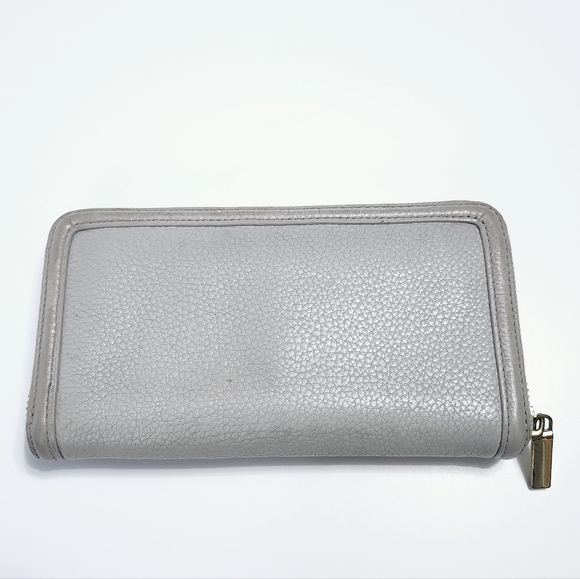Tory Burch leather gray wallet - Picture 6 of 13